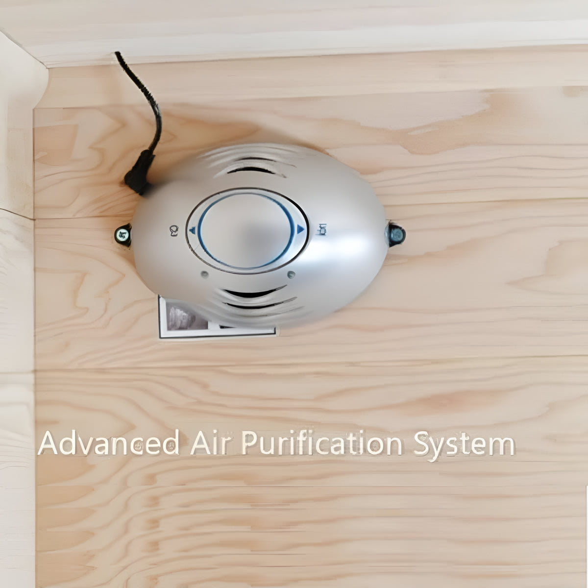 Charleston 4 Person Indoor Traditional Sauna Double Bench — product view 5