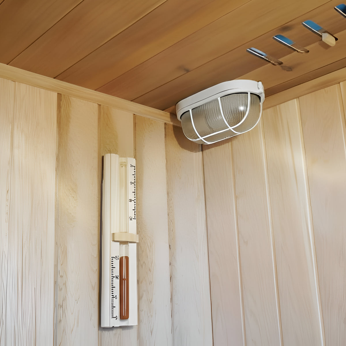 Charleston 4 Person Indoor Traditional Sauna Double Bench — product view 6